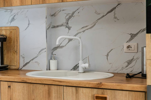 Fully-equipped kitchen details