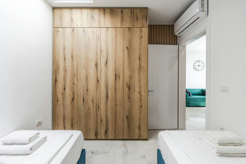 Bedroom 2 with two single beds