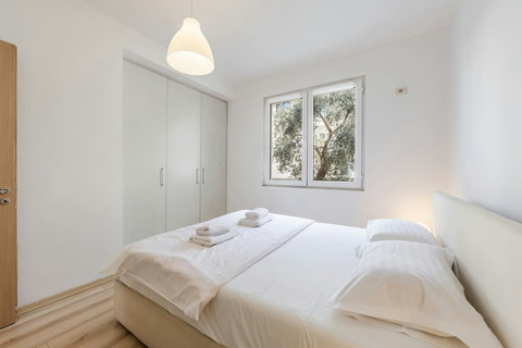 Bedroom 1 with a double bed