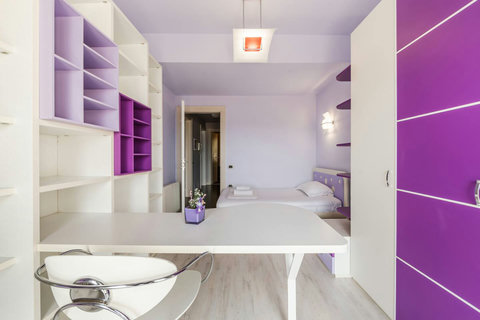 Bedroom 2 with a single bed (located on the first floor)