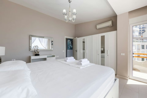 Bedroom 1 with a king size bed