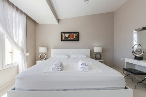 Bedroom 1 with a king size bed