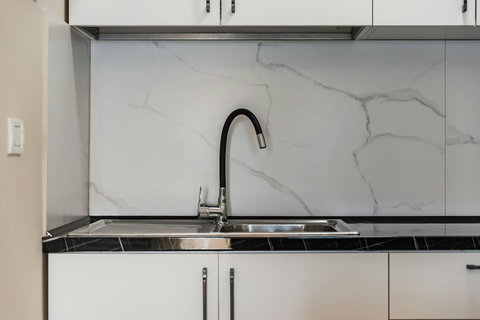 Fully-equipped kitchen details