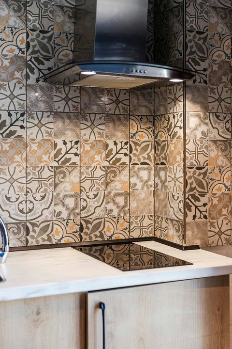 Fully-equipped kitchen details