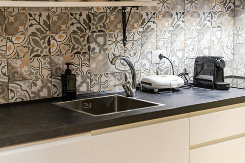 Fully-equipped kitchen details