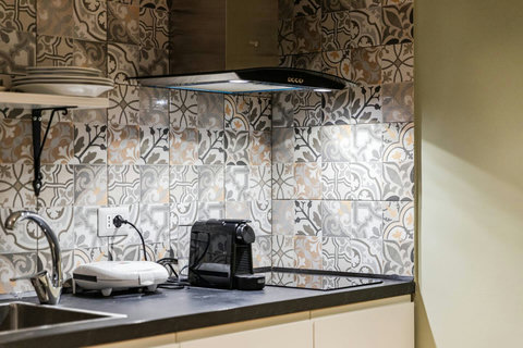 Fully-equipped kitchen details