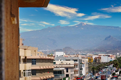 a view to "el Teide" volcano, right from our balcony