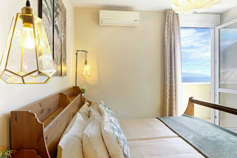 Your private Altos del Roque bedroom with balcony serenity