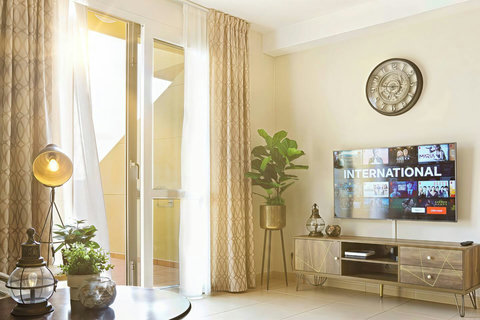Unwind in your stylish Tenerife living room with Netflix
