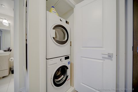 well equipped Laundry area