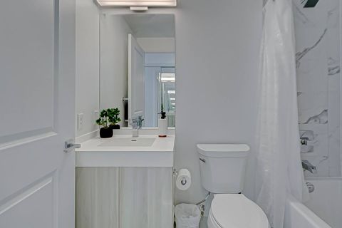 Bright, clean, and well-stocked with everything you need for a refreshing start to your day