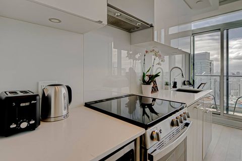Bright and airy kitchen with sleek countertops