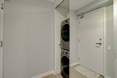 In-unit washer and dryer have you covered for fresh laundry anytime.