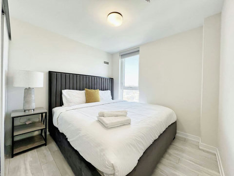 Peaceful bedroom setup designed for restful nights