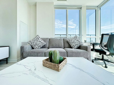 Comfortable seating area for relaxing and unwinding