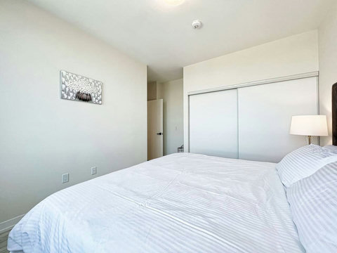 Sleep easy in this cozy, restful space.