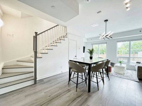 Bright and welcoming dining area perfect for shared meals.