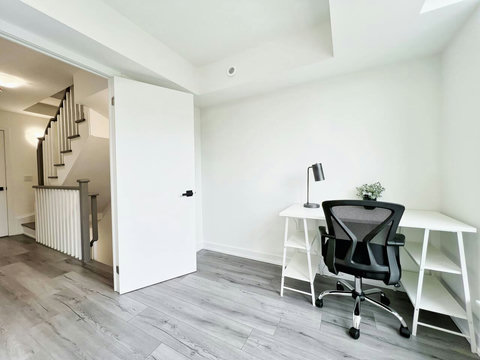 Well-equipped workspace designed for focus and productivity.