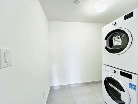 In-unit washer and dryer for convenient, hassle-free laundry