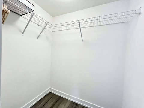 “Practical hanger space offering quick and organized storage for clothing