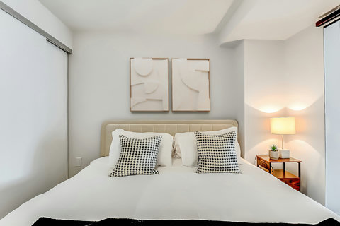 A peaceful space designed for a good night’s sleep