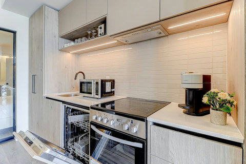 Fully equipped kitchen with everything you need to cook and enjoy your meals comfortably.