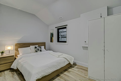 Relax and recharge in this cozy, inviting bedroom.