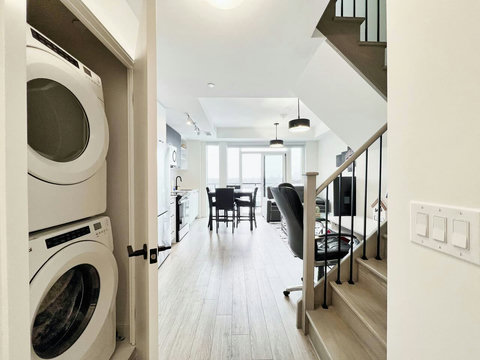Convenient in-suite laundry with washer and dryer for your comfort and ease during your stay.