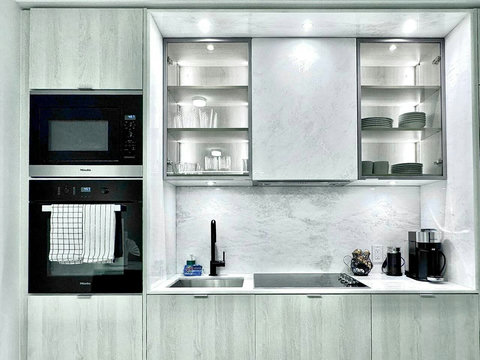 Fully equipped kitchen for easy home-cooked meals