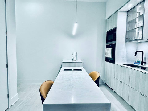 Stylish dining area for cozy breakfasts or dinners