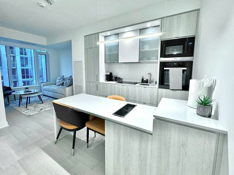 njoy meals together in this bright and welcoming dining area.