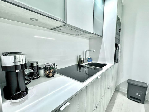 Fully equipped kitchen with everything you need for home-cooked meals.