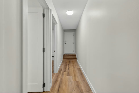 Neat indoor walkway offering smooth access throughout the house