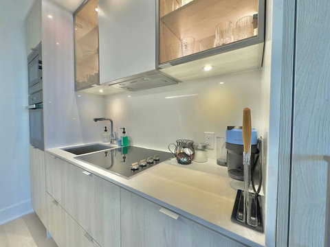 Fully equipped kitchen for easy, home-style cooking.