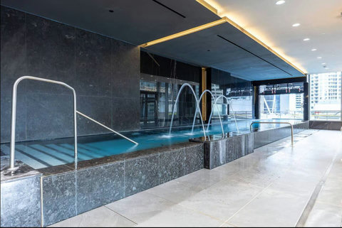 Refresh and unwind in the inviting pool.