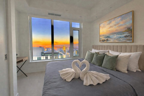 Cozy sleeping space to relax and recharge.