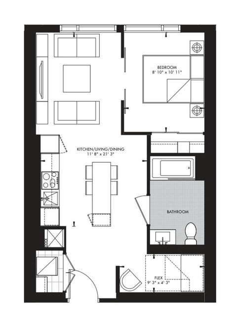 Layout overview of the unit — see how everything is arranged before you book.