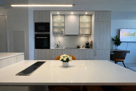 Relax and recharge in this cozy, inviting dining area.