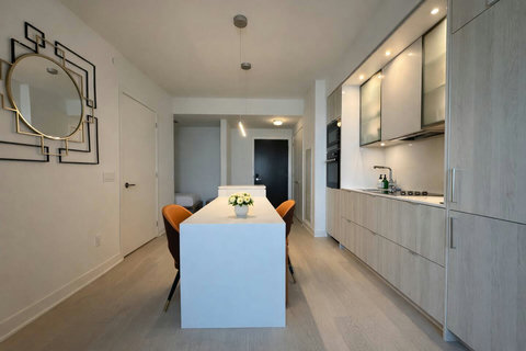 Fully equipped kitchen for all your cooking needs.