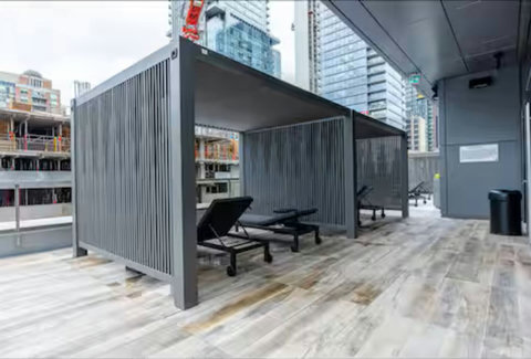 Relax outdoors with beautiful views and fresh air.