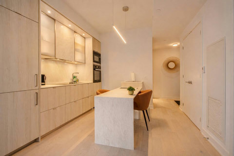 Fully equipped modern kitchen
