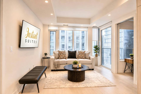 Modern and well-furnished living space