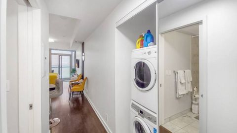 Washer dryer available in unit.