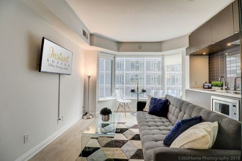 Host was very helpful and the place was right in the center of everything and walking distance to everything. Highly recommend if you are staying in Toronto.