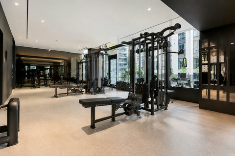 Stay active during your trip with the on-site fitness centre just steps away.