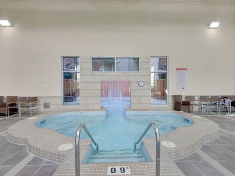 Indoor and outdoor hot tub for the Adults!