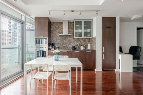 Gather Around – Cozy Dining Space for 4 - 
Share meals, stories, or a glass of wine at this welcoming table that comfortably seats four – perfect for couples, friends, or small families.