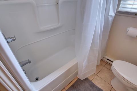 Clean and spacious bathroom