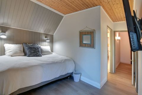 A seamless fusion of comfort and functionality in the bedroom and bathroom..