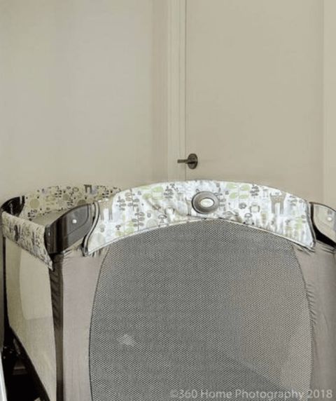 Nice pack and play provided by the host for our child. Thank you for being so thoughtful about a family with a kid.